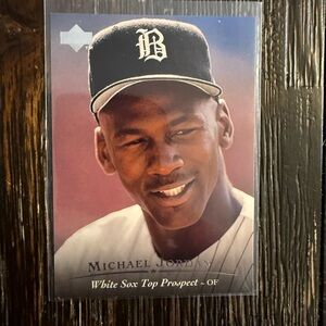 Michael Jordan Baseball Rookie card